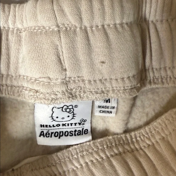 Hello Kitty Women’s Beige Sweatpants with Red Accents - Picture 7 of 8